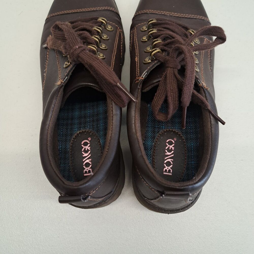 Bongo Lana Y2K Women's 10 Brown Oxford Shoes - Picture 5 of 7
